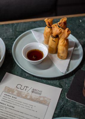 The culinary expertise at CUT Above is sure to impress.