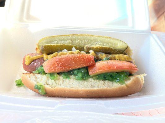 Chicago Dog. Best in Phoenix.