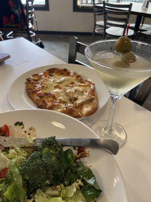 Martini  and Crack Pizza