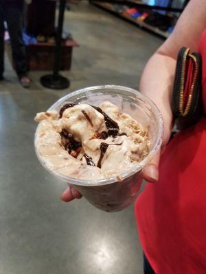 Nitro Cream, s'mores with extra chocolate on top