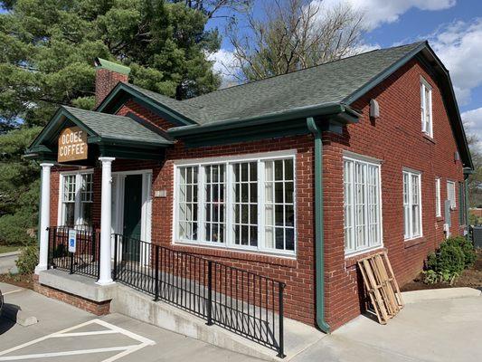 The main house features five different nicely appointed guest spaces.