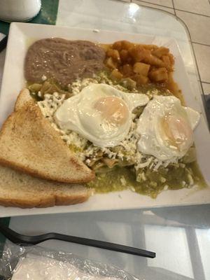 Chilaquiles verdes