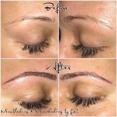 Microbladed & Microshaded Brows