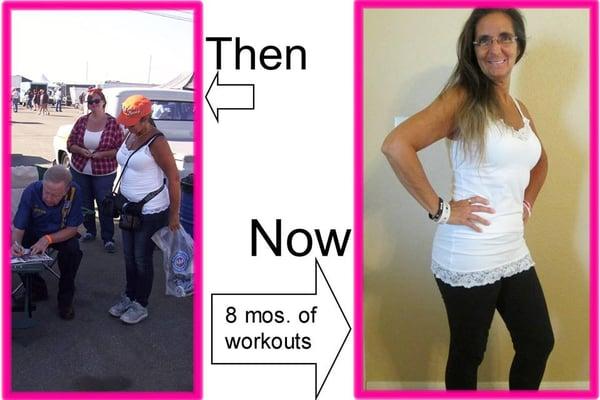 One of our awesome members showing off you wonderful results!