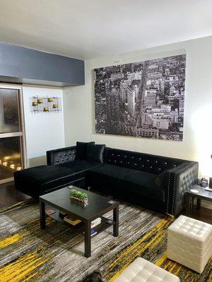 Black Sectional