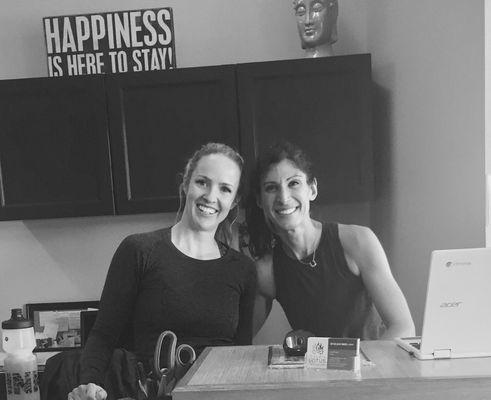 Sarah Sybrowsky and Terri Stevens co-owners of Ulu Love Fitness Studio.