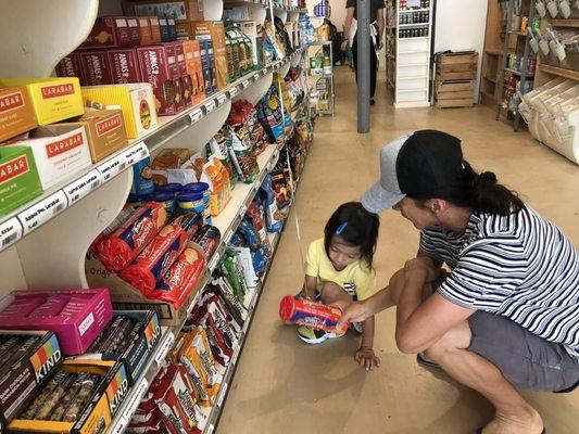 Kids love to shop at the Co-op!