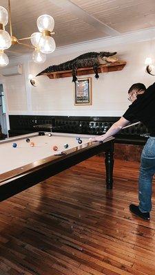 Pool room