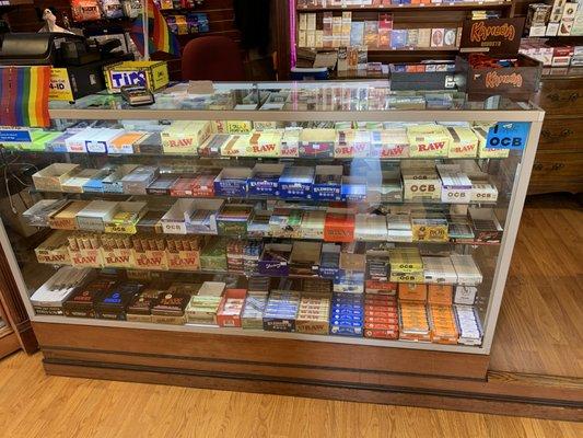 We have a wide selection of rolling papers