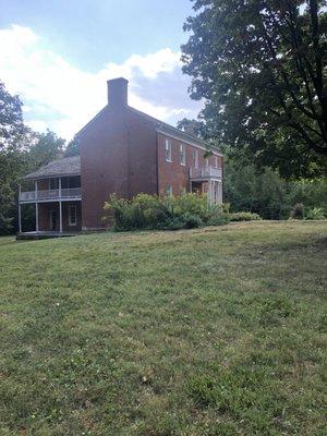 One of the houses; the second oldest building in Kansas