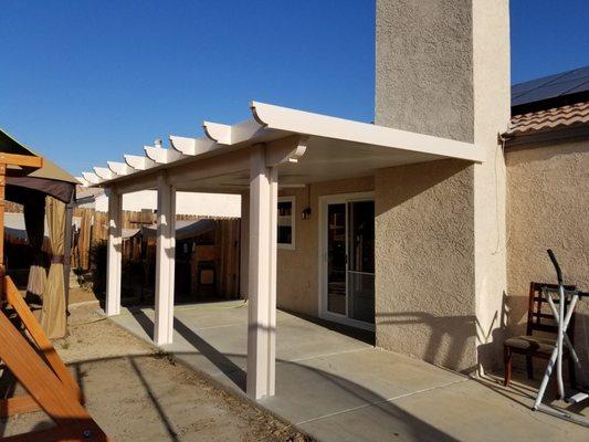 Insulated top patio cover!