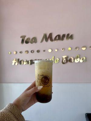 Tea Maru Latte (4 Seasons Tea) with Oatmilk | 05/07/23