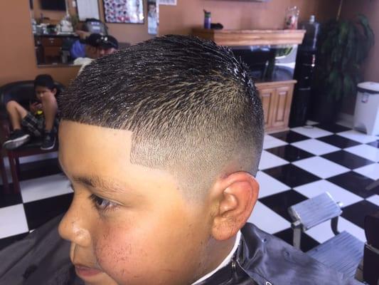 Bald fade by Kevin