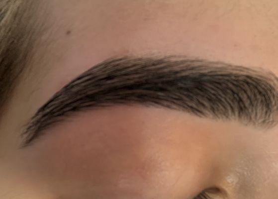 Brow threading