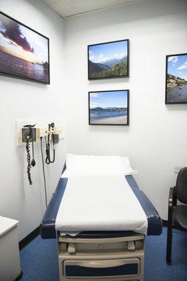 one of the exam rooms