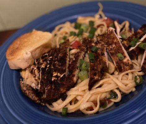 The blackened chicken pasta @ Tibby's New Orleans Kitchen- Brandon, FL - 1/11/21