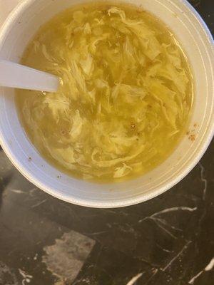 Egg drop soup.