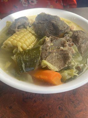 Caldo de res (beef stew)