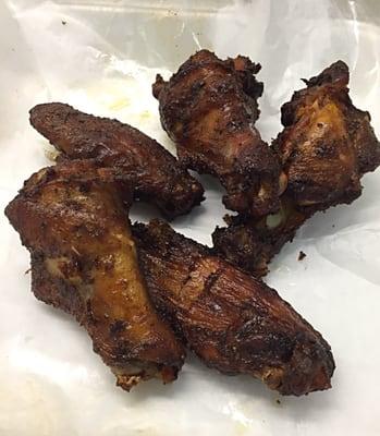 5-pc grilled wings (snack)