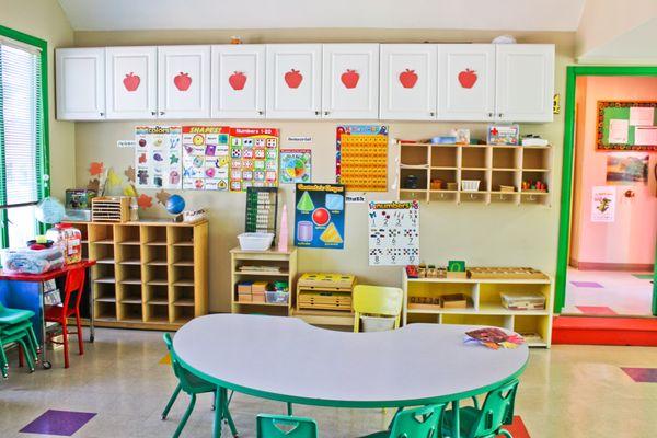 Montessori classroom - Math and Science