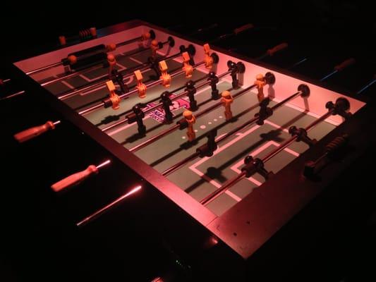 Foosball table~