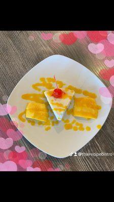 Mango cheesecake