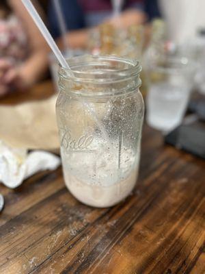 Strawberry horchata...didn't last long lol