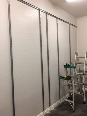 ELFA CLOSET INSTALL PROCESS