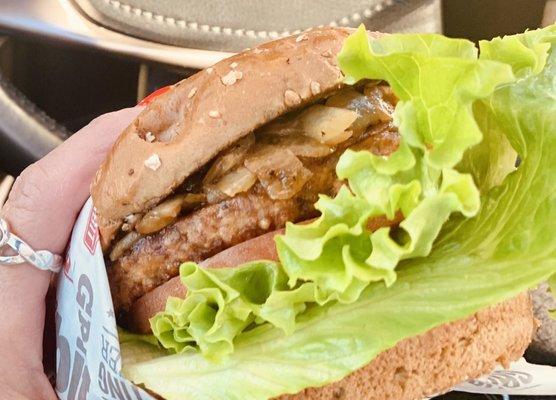 Veggie Portobello Burger