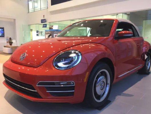 2018 VW Beetle Coast Convertible