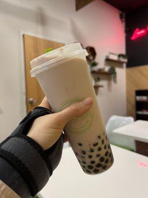 Rose Peach Oolong Milk Tea