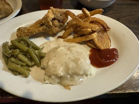 Fried Chicken Dinner