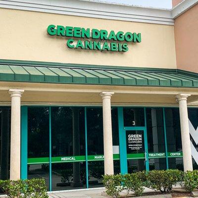 Green Dragon Medical Weed Dispensary Boynton Beach West Exterior