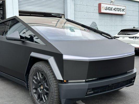 2024 TESLA Cybertruck - Full Matte Black PPF + Tint