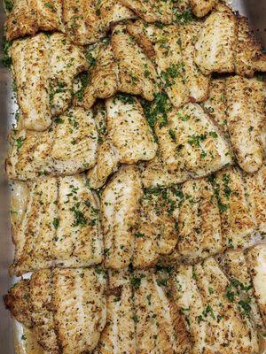 Grilled catfish