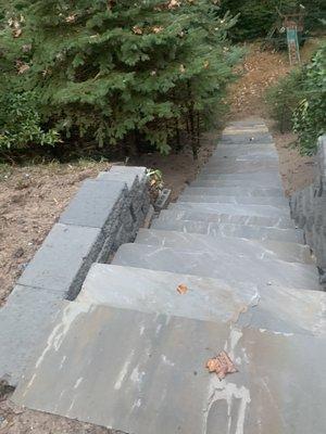 Stone Steps on 191 Hendersonville