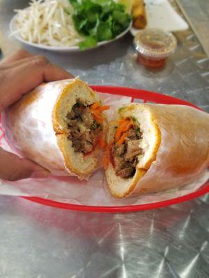 Grilled Pork Bánh mì