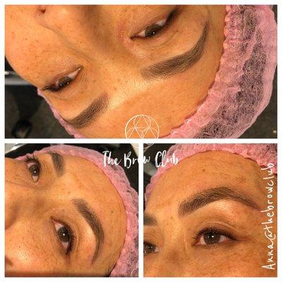 Microblading plus shading