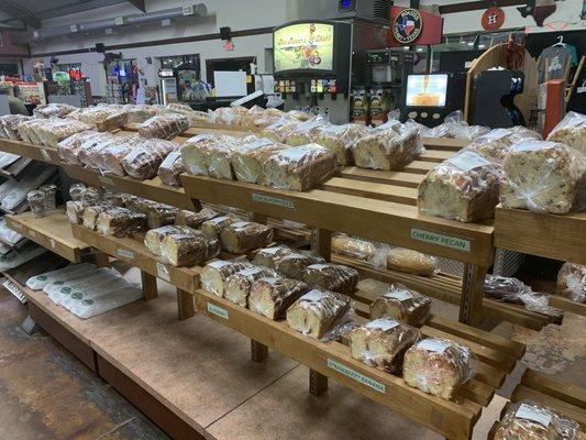 All sorts of sweet breads!