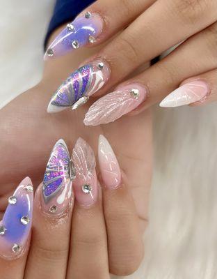 Gel X Designer Nails by Maestro Artist Vivian