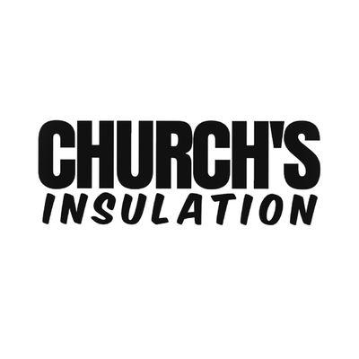 Church's Insulation 2022 logo