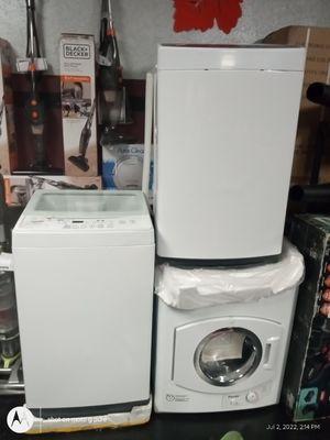 Apartment size washer and dryers