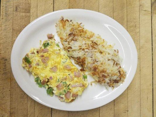 Omelette Special - enjoy any omelette for $3.99 every Monday through Friday from 7am to 11am