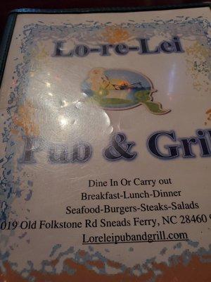 LO-RE-LEI PUB & GRILL