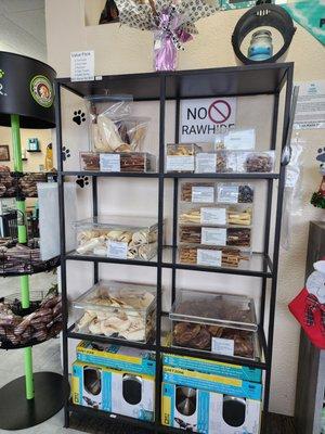 100% All organic pet chews and treats!