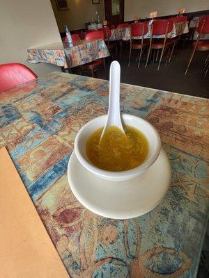 Egg drop soup