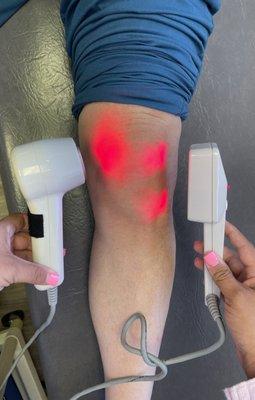 Infra-red light therapy (cold laser) for tissue healing and inflammation