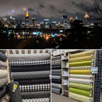 Best decorative fabric selection in Georgia at the lowest prices.