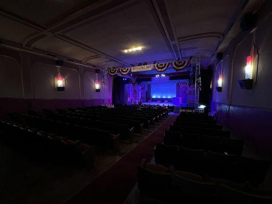 A beautifully restored old theater.