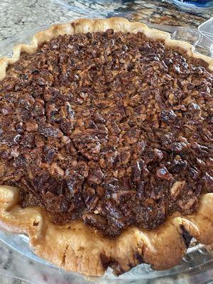 Pecan pie--delicious!